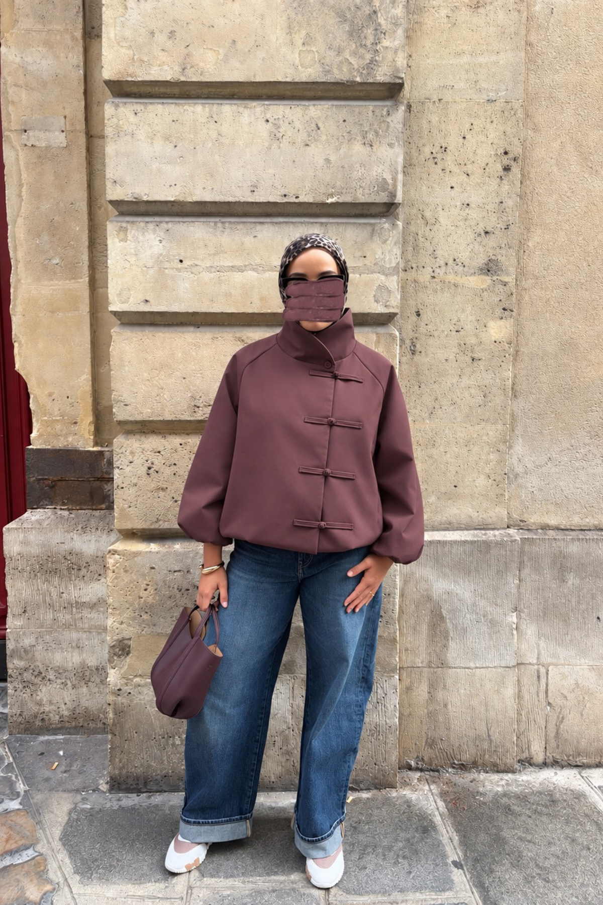 SAKURA plum jacket
