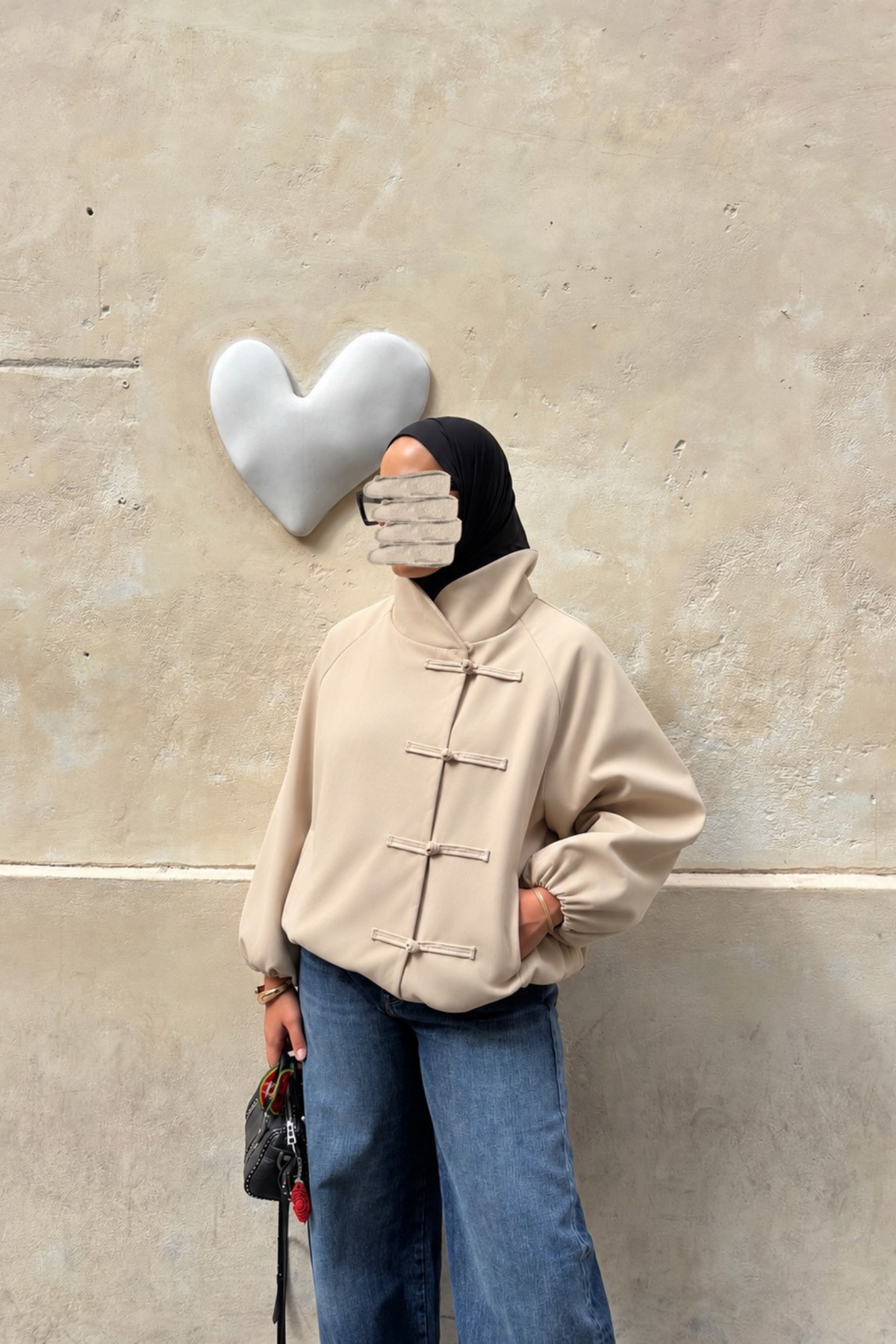 SAKURA Beige jacket