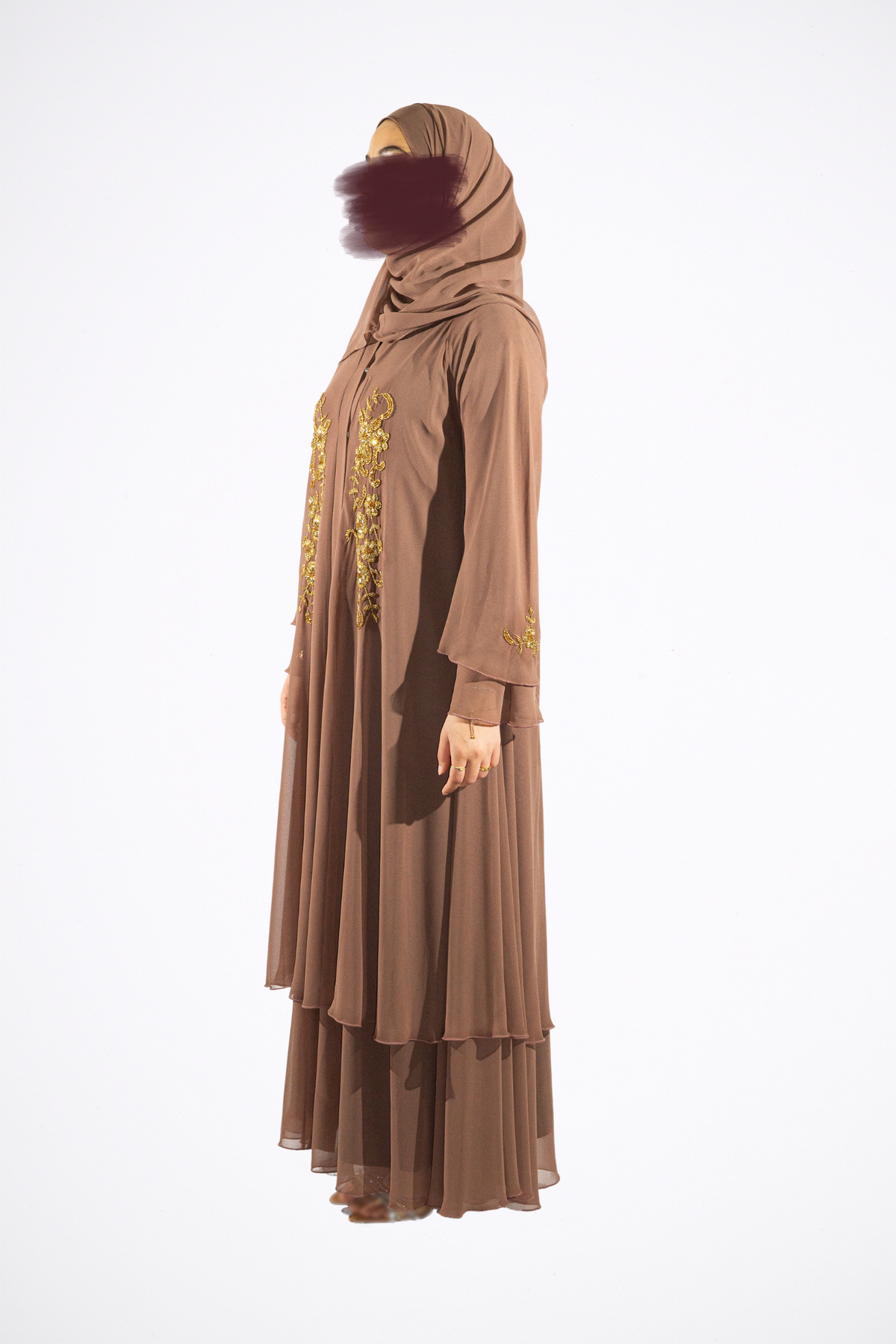 Abaya Sharjah Latte