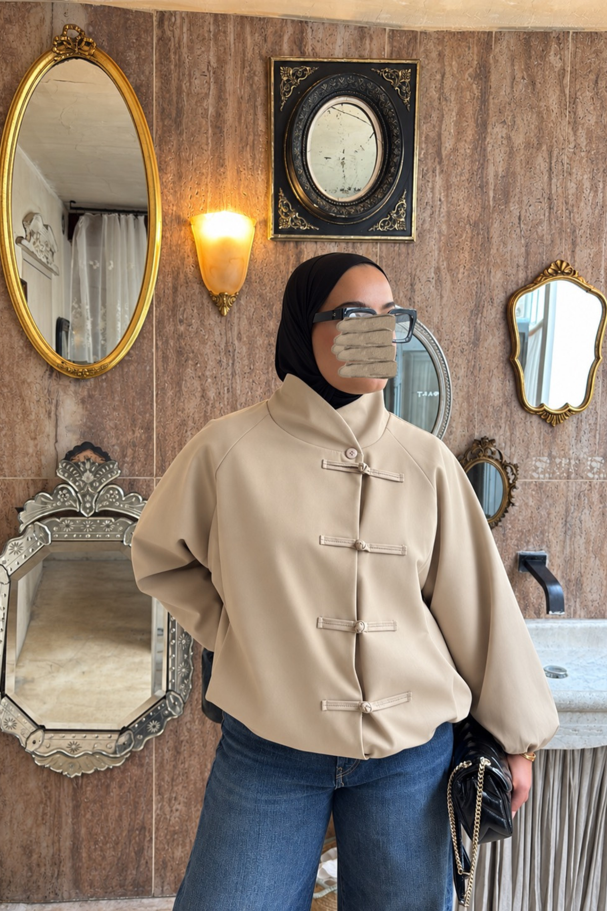 SAKURA Beige jacket