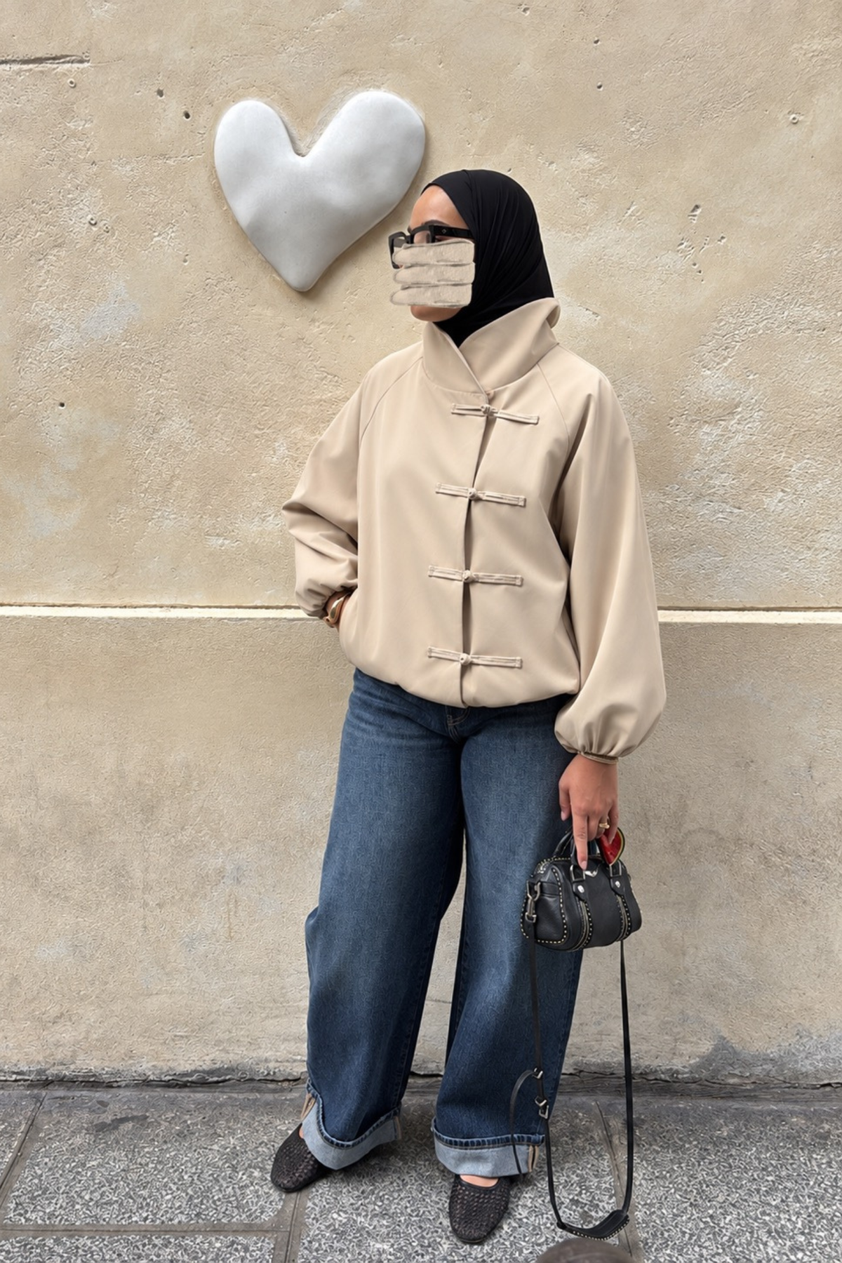 SAKURA Beige jacket