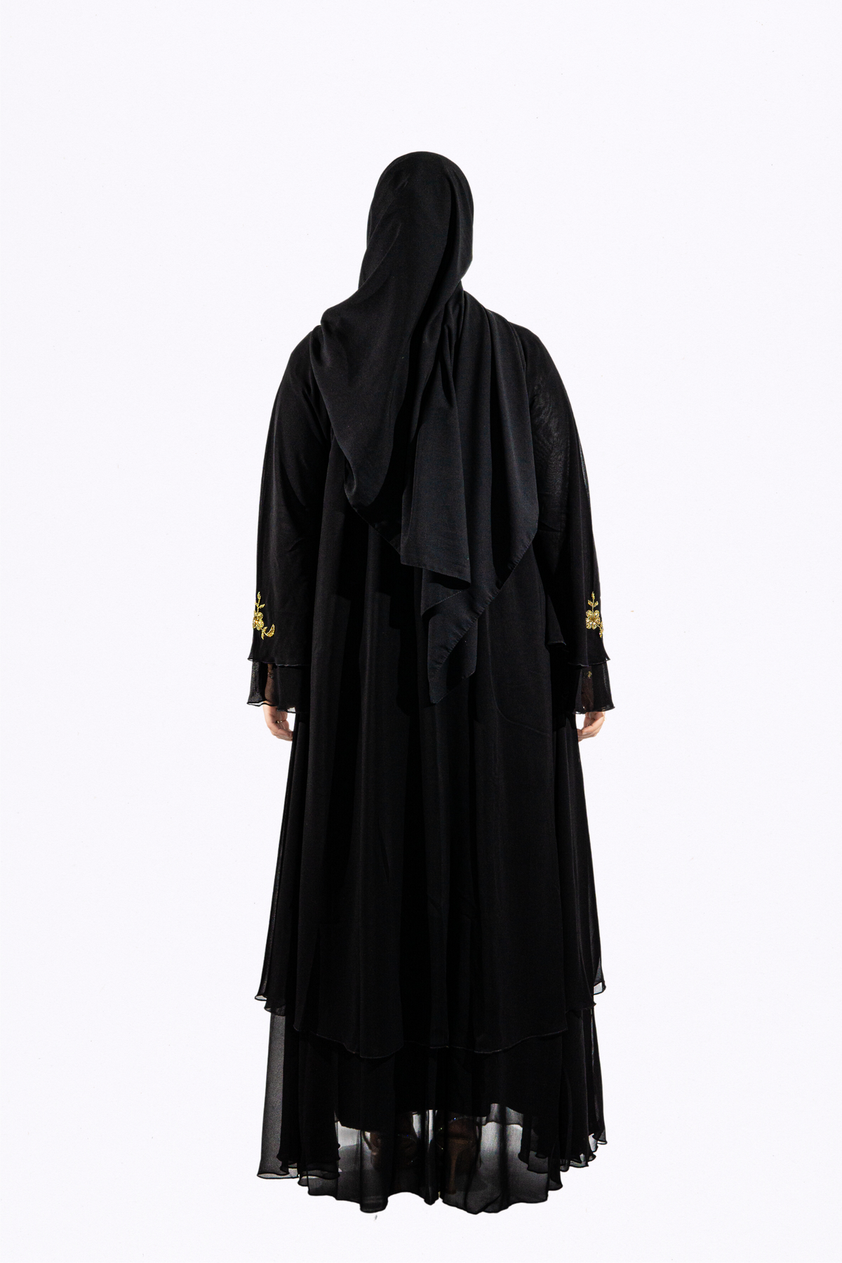 Abaya Sharjah noire