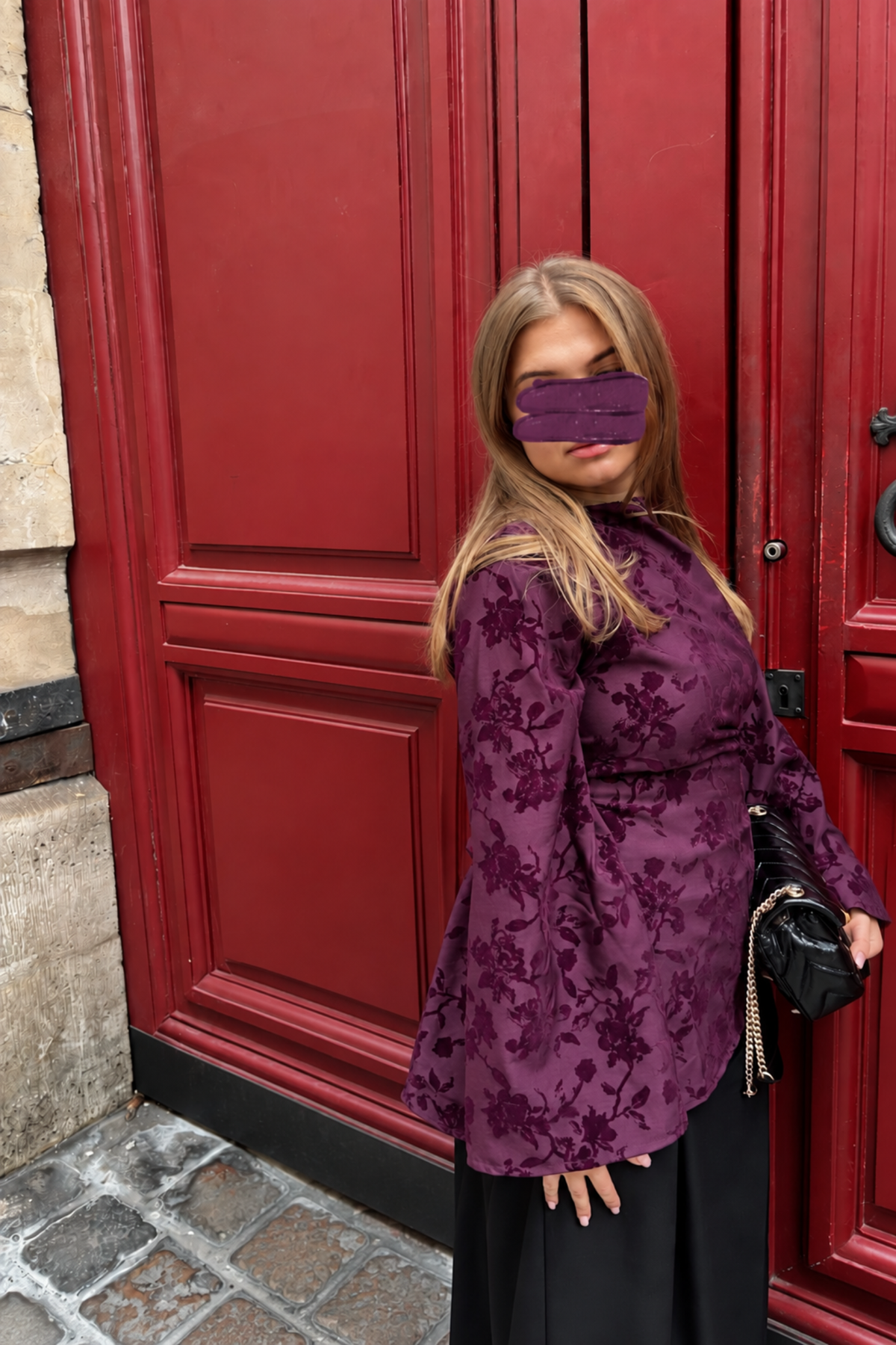 Plum Blouse