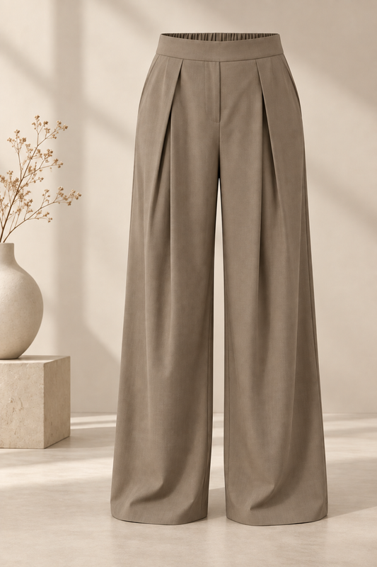 Taupe balloon pants